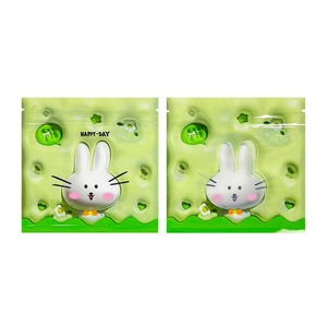 Sac auto-adhésif mignon de dessin animé, sac d'emballage créatif en plastique pour bonbons et friandises, sac de rangement esthétique pour pinces à cheveux et bijoux - Product Image 5
