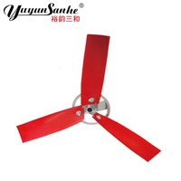 Équipement de ventilation pour élevages porcins, ventilateur axial en FRP à grand volume d'air, système de refroidissement 220V/380V