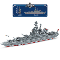 WOMA TOYS – blocs de construction pour enfants, blocs de construction, bateau de combat, bateau de guerre, modèle de jouet, personnalisable, cuirassé, loisirs, vente en gros