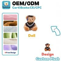 Oso de Peluche Personalizado de Graduación con Emblema Escolar y Birrete de Doctor, Juguete Antiestrés para Doctores y Estudiantes, con Certificación CE