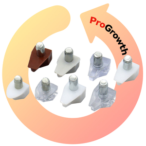 Möbel Hardware Kunststoff Regal Unterstützung Schrank Kleider schrank Laminat Transparente Glasplatte Halter PP Pins Halterungen - Product Image 1