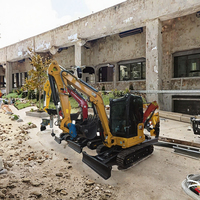 Mini-excavatrice Caterpillar 303E d'occasion 2023, 3 tonnes, godet de 0,2 m³, composants d'origine japonais en excellent état