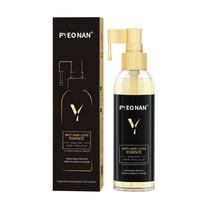 Perawatan Rambut Alami Organik Ginseng Korea Label Pribadi, Minyak Penumbuh Rambut Murni Liar, Bebas Amonia, untuk Perawatan Kerontokan dan Menutrisi Kulit Kepala