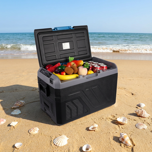 Congélateur portable 25L pour <span class=keywords><strong>voiture</strong></span>, mini-réfrigérateur et congélateur de <span class=keywords><strong>voiture</strong></span>, réfrigérateur à compresseur DC12V et 24V - Product Image 1