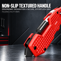 Nouvel Arrivage Couteau Pliant en Acier au Carbone de Qualité Industrielle, Utilitaire d'Extérieur, DIY, à Changement Rapide, Portable, d'Urgence, EDC, Titane Bowie