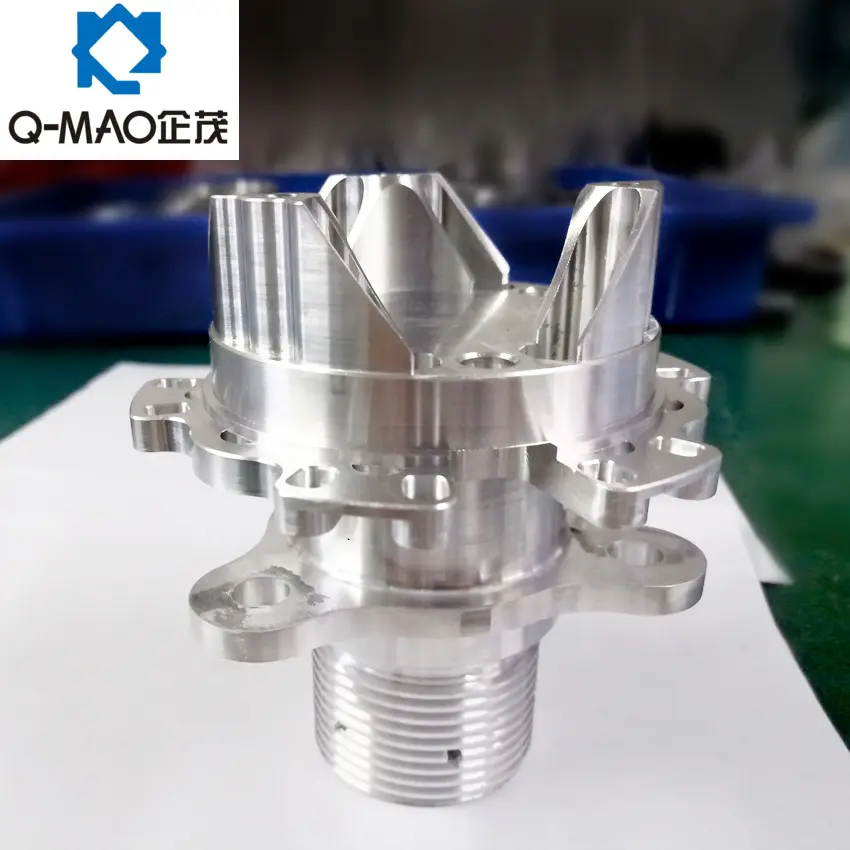 Custom 4 5-axis turning milling manufacturing precision aluminum titanium stainless steel metal OEM parts CNC machining services