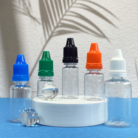 Mini flacons compte-gouttes transparents personnalisés en plastique pour liquides et potions – Emballage vide