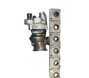 N55 Gemodificeerde PWG Turbolader Impeller 57,5 Stalen Wiel 55 Maximaal Vermogen Overschrijdt 500 PK B-M-W Vergrote Turbolader - Product Image 1