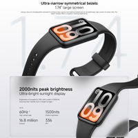MI Smart Band 10 Pro Layar AMOLED 1,74 inci Android BT5.4 Daya Tahan Baterai hingga 21 Hari Pemantauan Kesehatan 24 Jam Kompas Tahan Air 5ATM