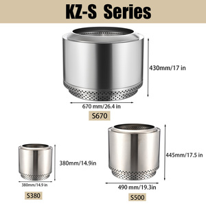 Không Khói Xách Tay Gỗ Đốt Cháy Lửa <span class=keywords><strong>Pit</strong></span> Thép Không Gỉ BBQ Lửa <span class=keywords><strong>Pit</strong></span> Bàn Ngoài Trời Nóng Lên Bếp - Product Image 5