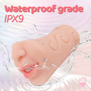 Ultra-Realistische Tpe Mannelijke Masturbator Orale <span class=keywords><strong>Sex</strong></span>-Stijl Seksspeeltjesbeker Voor Mannelijke Tevredenheid - Product Image 4