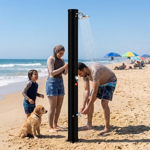 <span class=keywords><strong>Douche</strong></span> <span class=keywords><strong>solaire</strong></span> extérieure grande capacité 40L pour piscine, plage et jardin - Product Image 5