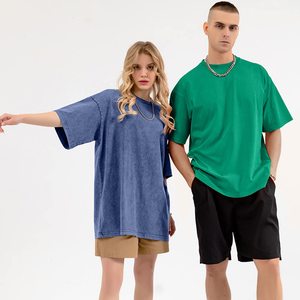 เสื้อยืดคอกลมสีพื้นคุณภาพสูง 220gsm ผ้าฝ้าย 100% สำหรับผู้ชาย รับสกรีนลายตามสั่ง เสื้อยืดลายกราฟิก - Product Image 1