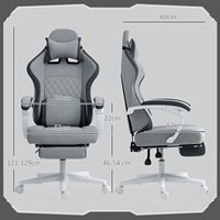 Chaise de jeu ergonomique Silla Gamer, chaise de bureau et de jeu robuste avec repose-pieds, vente en gros
