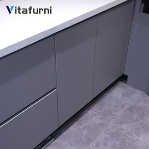 Vitafurni, directo de fábrica, armarios de cocina modernos, organizador de fregadero de almacenamiento de cierre suave de aleación de aluminio, organizador de armario - Product Image 6