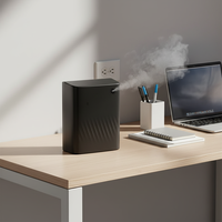 Diffuseur d'arômes sans eau à piles, contrôlé par application BT, en plastique, pour huiles essentielles, idéal pour hôtels, maisons et espaces commerciaux – Meilleures ventes