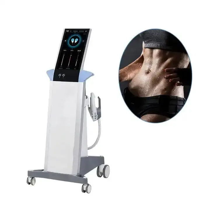 Machine électromagnétique de réduction de cellulite de perte de poids de combustion de graisse de bâtiment de muscle de corps d'amincissement d'EMS pour l'équipement de beauté