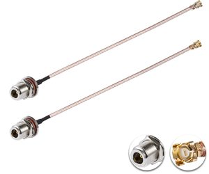 N tipi dişi U.FL/MHF1 düşük kayıp RF koaksiyel kablo kablosuz yönlendiriciler için RG178 uzatma Jumper Pigtail kablo harici anten - Product Image 4