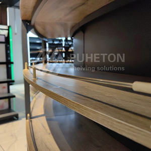 התאמה אישית 5 מדף סופרמרקט תצוגת גונדולה מדף דו צדדי אור דו צדדי - Product Image 5