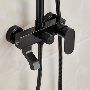 Ensemble de douche mural 2024 à prix abordable, chaud/froid, en aluminium, de bonne qualité, style <span class=keywords><strong>piano</strong></span> - Product Image 6