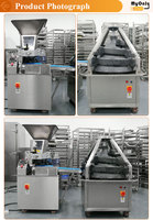 MY Commercial Machine à fabriquer des boules de pâte entièrement automatique Petit coupe-pâte à pizza Diviseur et rond