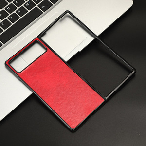 เคสป้องกันโทรศัพท์มือถือลายลิ้นจี่แบบพกพาย้อนยุคแบบพกพาด้านหลังสำหรับ <span class=keywords><strong>Xiaomi</strong></span> เคส <span class=keywords><strong>Fold2</strong></span>ผสม - Product Image 4