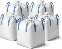 Sac Jumbo 1,5 tonne Super Sack FIBC Big Bag en matériau PP pour matériaux de construction