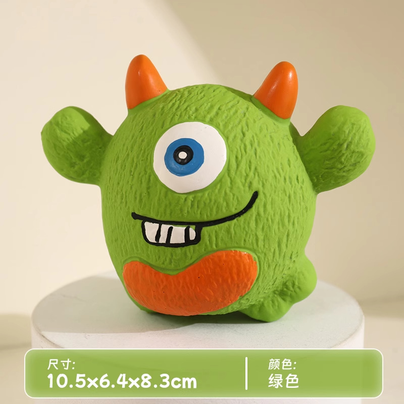 Latex Sound Toy - Little Devil (Green)