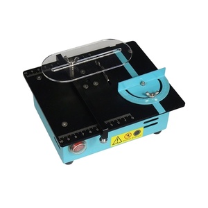 Mini 96w Portable Multifunctional Table Saw Acrylic Cork Cutting Machine DIY Cutting <b>Tool</b> Woodworking <b>Bench</b> Lathe Cutter Machine - Product Image 1