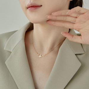 Collar con Colgante de Hoja de Olivo Dylam para Mujer, Plata S925, Circonita Cúbica, Cadena con Dije de Hojas, Joyería Elegante y Delicada - Product Image 2