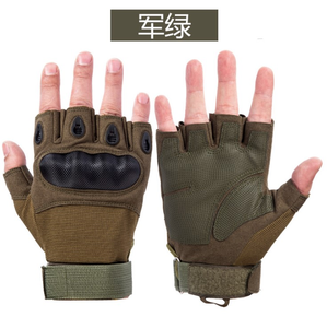 Vente en gros de gants tactiques durs pour articulations demi-doigts Gants d'équitation et de combat respirants pour la chasse et la randonnée avec paume antidérapante - Product Image 3