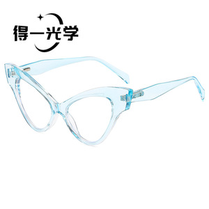 Cat Eye Glasses Pc Frame Anti Blue Light Women's Fashion <b>Eyewear</b> - Product Image 4