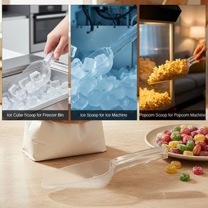 Pelle à glace en plastique robuste pour bar, compatible OEM, plusieurs tailles, en polycarbonate, accessoires de cuisine professionnels, outil durable - Product Image 2