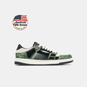 Zapatillas Deportivas de Moda con Cordones, de Cuero, con Correa, Transpirables, Antideslizantes, con Suela de Goma, Estilo Retro Casual - Product Image 4