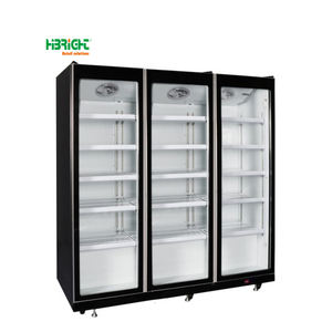 Vitrina de bebidas de acero inoxidable de una sola temperatura Tienda de conveniencia Refrigeración directa Equipo de refrigeración de supermercado - Product Image 2