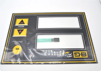 Clavier matriciel FFC PCB étanche avec superposition graphique en polyester PET, bande de contact personnalisée pour équipement de télécommunications
