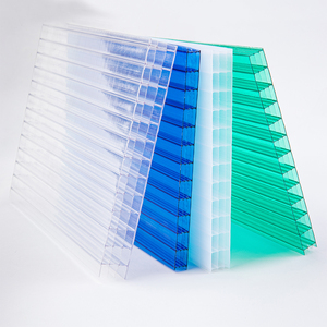 Lámina de <span class=keywords><strong>Policarbonato</strong></span> <span class=keywords><strong>Transparente</strong></span> de Doble Pared de 4 mm, Personalizable para las Cuatro Estaciones, Precio de Lámina Hueca - Product Image 4