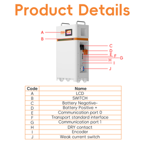 Potenza energetica 48 Volt 300ah agli ioni di litio batterie ricaricabili al litio fosfato 51.2 Volt 300 Amp ora 16KWH 30KWH 45KWH - Product Image 4