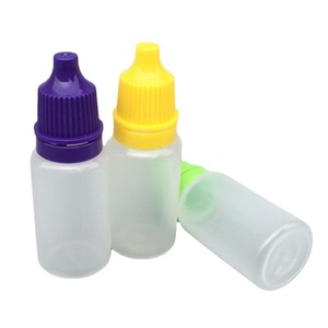 Bán Buôn 5Ml 10Ml 20Ml 30Ml Sang Trọng Kích Thước Nhỏ Rỗng Nhỏ Giọt Trẻ Em Chống Thả Con Bằng Chứng Vít Cap Nhựa Thả Chai - Product Image 1