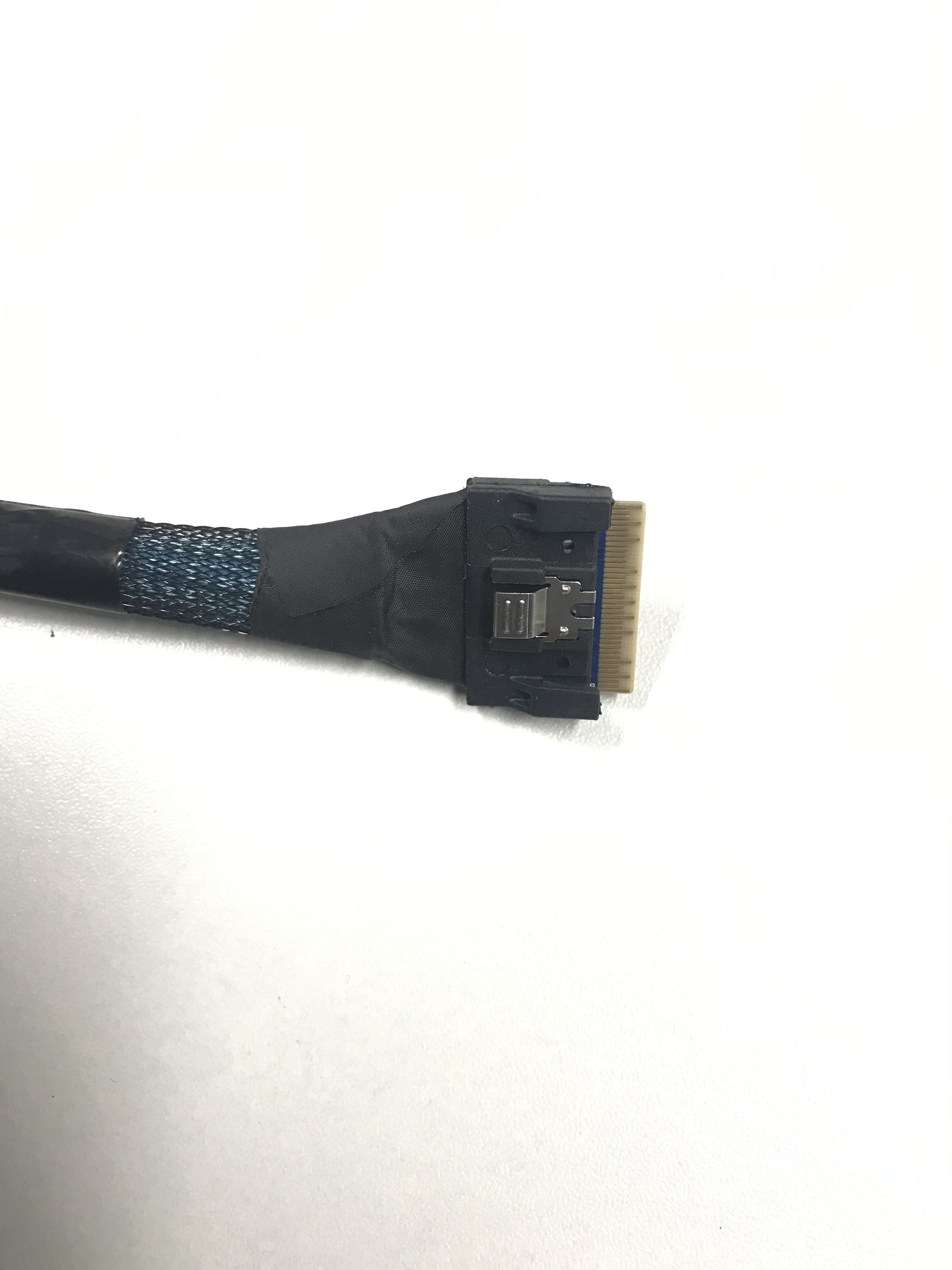 HONPNKHigh-Speed PCIE SlimSAS LP Low Profile SFF-8654 to LP8654 GEN4 Cable Server Hard Drive HDD Data Transmission Cable