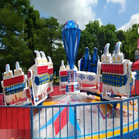 Manège d'attraction pour parcs d'attractions Interstellar Adventure Break Dance Crazy Dance Rides Fiberglass Steel Thunder Beat Intérieur Extérieur