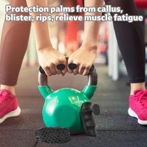 Almohadilla de silicona para fortalecer el agarre, accesorio antideslizante para entrenamiento de manos con barra, equipo de fitness, tamaño universal - Product Image 4