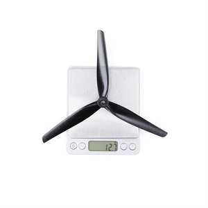 Ventes chaudes Hq Hélice à trois pales de 8 pouces en fibre de verre noire et nylon, pièces de bricolage pour drones longue portée Cinelifter (1cw+1ccw) - Product Image 5