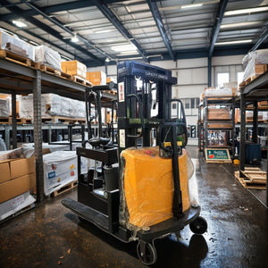 Precio de fábrica 1Ton 1000kg Carretilla elevadora eléctrica portátil <span class=keywords><strong>simple</strong></span> 12m Carretilla elevadora apilable hidráulica para caminar - Product Image 5