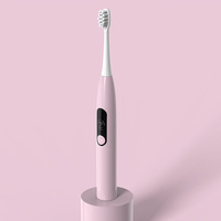 Brosse à dents électrique sonique personnalisée à prix d'usine, étanche IPX7, rechargeable avec écran, approuvée ADA pour les soins bucco-dentaires des adultes