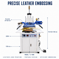 Nouvelle machine à estamper à chaud manuelle 250x370mm pour l'impression de logos sur cuir et l'utilisation d'étiquettes