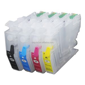 Cartucho de <span class=keywords><strong>Tinta</strong></span> Recargable LC401XL Compatible con Impresoras Brother MFC-J1170DW, Chip de Un Solo Uso - Product Image 2
