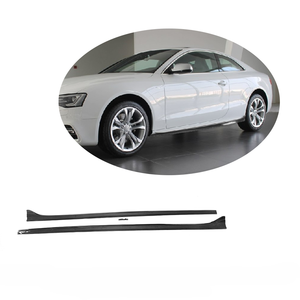 Faldones Laterales de Fibra de Carbono S5 para Parachoques de Coche, Paneles de Protección para <span class=keywords><strong>Audi</strong></span> <span class=keywords><strong>A5</strong></span> S5 de 2 Puertas 08-16 - Product Image 5