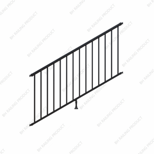 Phổ biến BH Modular thiết kế hiện đại nhôm ban công và boong lan can hệ thống nhôm ban công lan can picket - Product Image 2