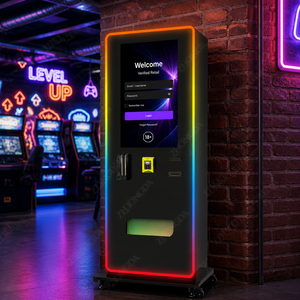 Distributeur de tabac commercial sur pied avec écran tactile de 32 pouces et dispositif de vérification d'âge pour bars, pubs, KTV, clubs - Distributeur automatique - Product Image 1